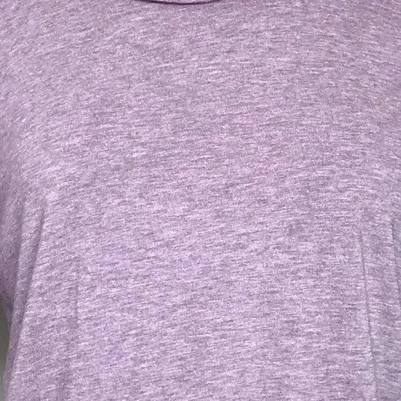 Pure Jill By J. Jill Heather Purple Mock Turtleneck Top Size M - Picture 3 of 6